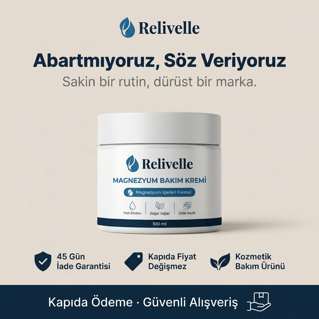 Relivelle Magnezyum Bakım Kremi