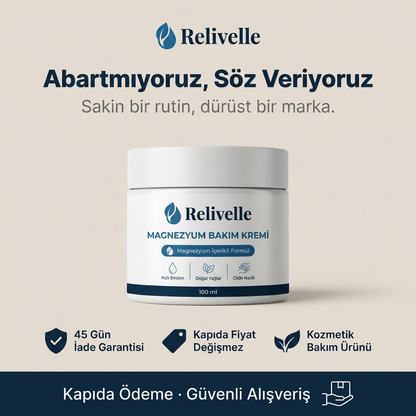 Relivelle Magnezyum Bakım Kremi