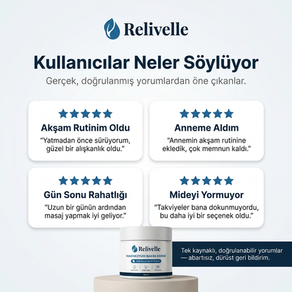 Relivelle Magnezyum Bakım Kremi