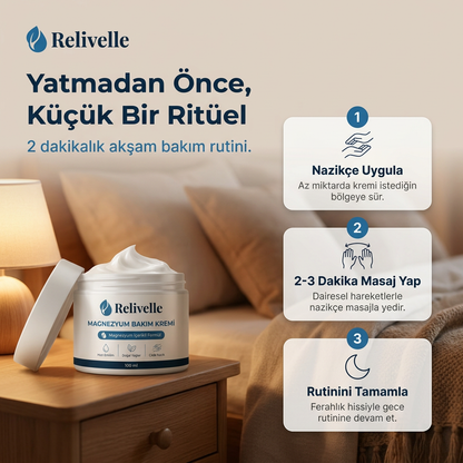 Relivelle Magnezyum Bakım Kremi