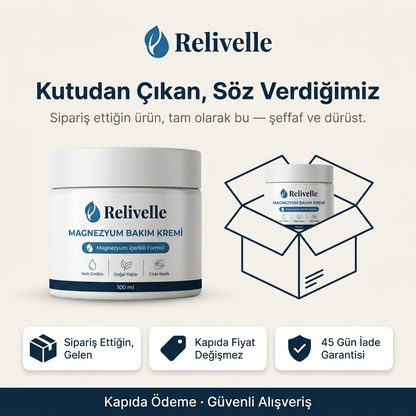 Relivelle Magnezyum Bakım Kremi