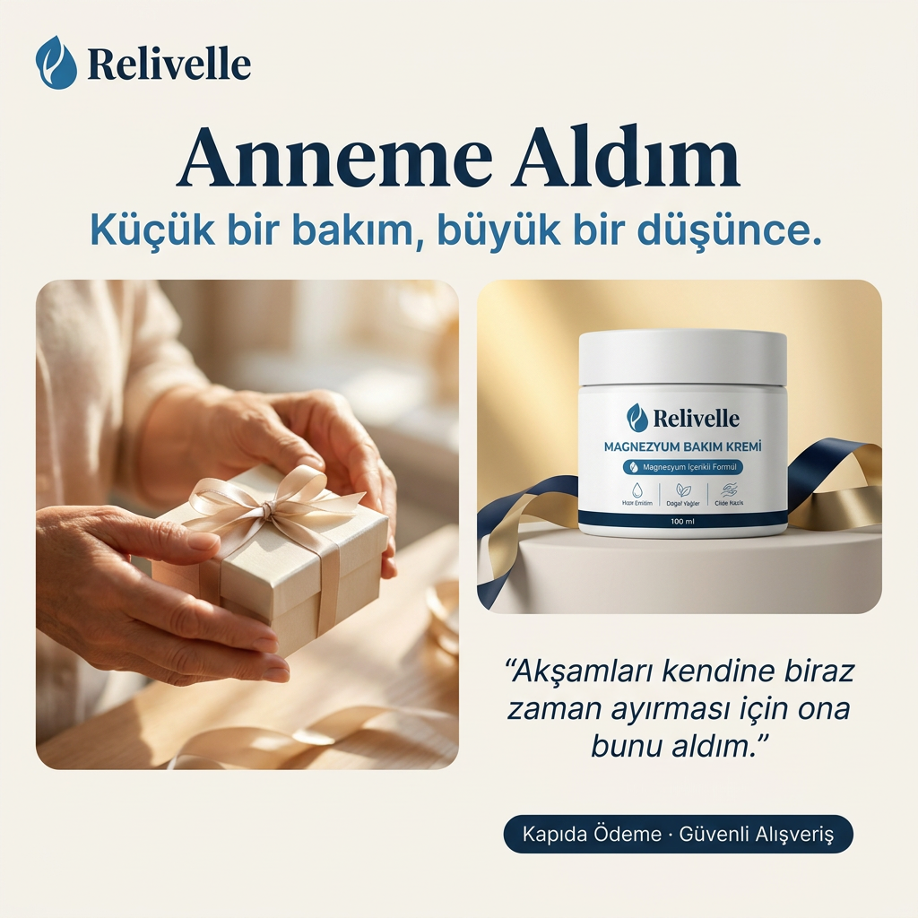 Relivelle Magnezyum Bakım Kremi
