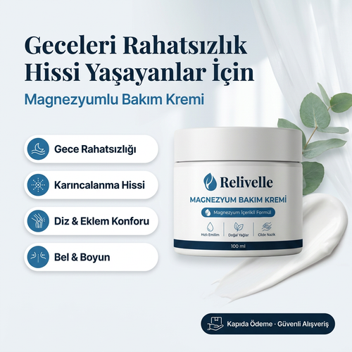 Relivelle Magnezyum Bakım Kremi